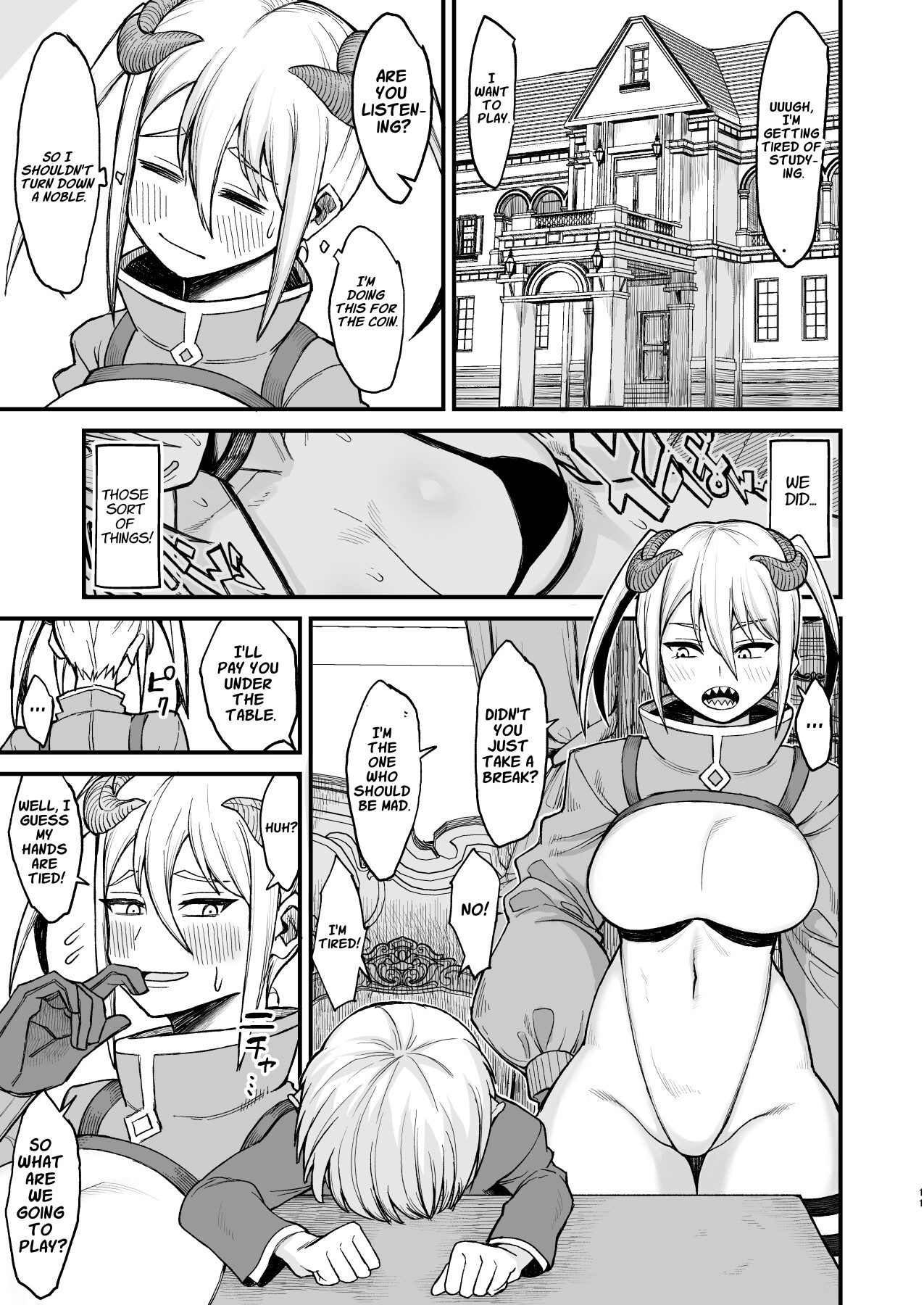 Hentai Manga Comic-The Women From Another World 4.0-Read-8